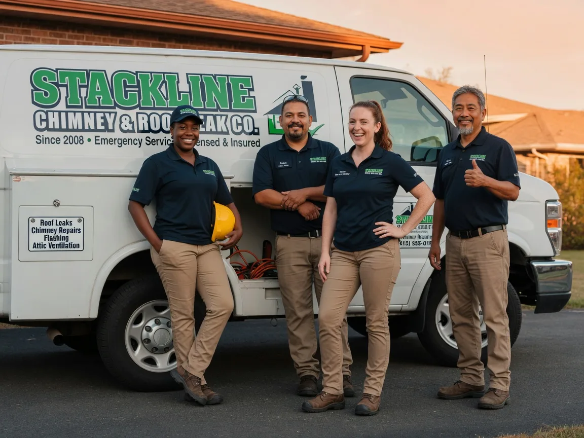 Chimney flashing repair company in Hallettsville, TX